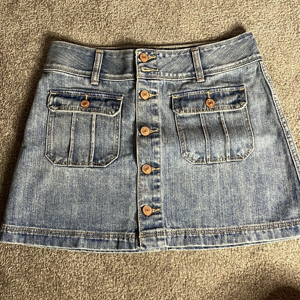 Button up skirt.